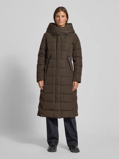 khujo Płaszcz z kapturem model ‘Sensy’ Ciemnozielony 4