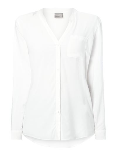 Vero Moda Bluse mit V-Ausschnitt Offwhite 1