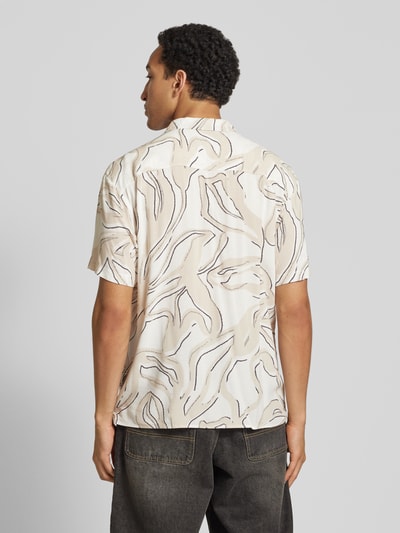 Jack & Jones Regular Fit Freizeithemd mit Resortkragen Modell 'LUKE' Weiss 5
