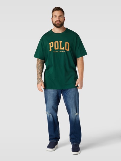 Polo Ralph Lauren Big & Tall PLUS SIZE T-Shirt mit Logo-Stitching Dunkelgruen 1