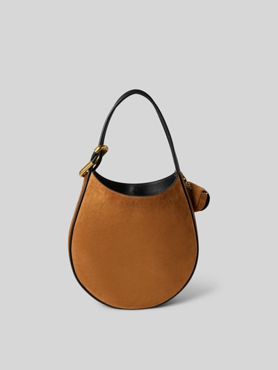 Marc Jacobs Hobo Bag mit Label-Detail Cognac 4