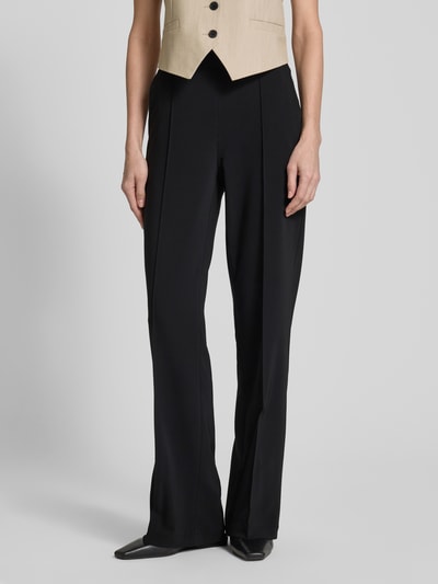 Cambio Stoffhose mit Bundfalte Modell 'AVA' Black 4