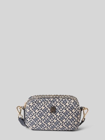Tommy Hilfiger Torba na ramię z żakardowym monogramem Granatowy 2