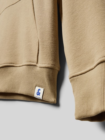 Jack & Jones Hoodie mit Label-Print Camel 2