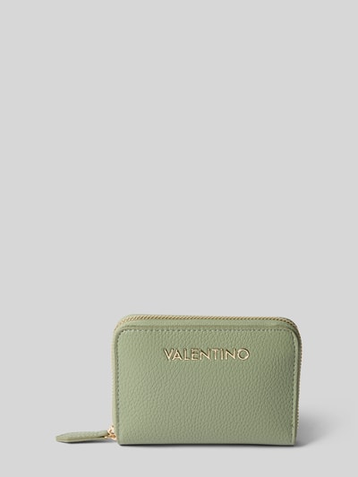 VALENTINO BAGS Portemonnee met labelapplicatie, model 'ALEXIA' Mintgroen - 1