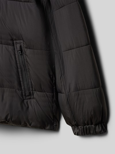 Tommy Hilfiger Teens Regular Fit Steppjacke mit abnehmbarer Kapuze Black 2