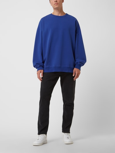 Progetto7 Oversized Sweatshirt aus Baumwolle  Royalblau 1
