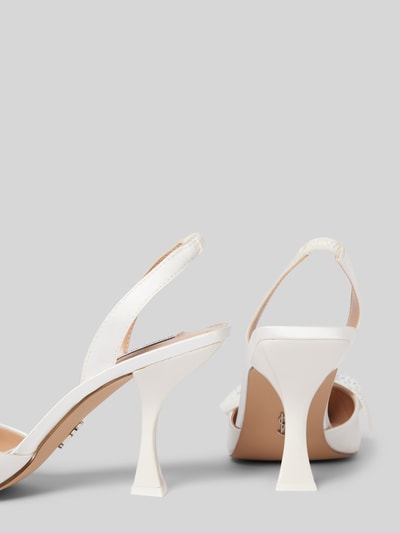 Steve Madden Pumps mit Strasssteinbesatz Modell 'NITEOWL' Offwhite 2