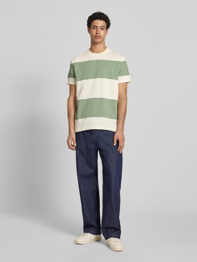 Marc O'Polo DENIM Relaxed Fit T-Shirt aus reiner Baumwolle Lind 1