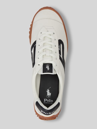 Polo Ralph Lauren sneakers van echt leer Offwhite - 3