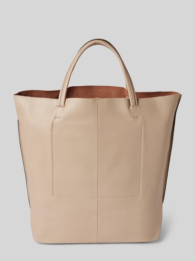 LIEBESKIND BERLIN Handtasche aus Leder mit Label-Detail Modell 'HERA' Sand 5