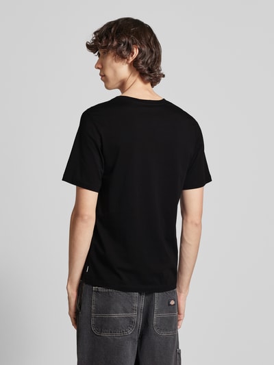 Jack & Jones T-Shirt mit V-Ausschnitt Modell 'ORGANIC BASIC' Black 5