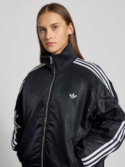 adidas Originals Jack met logostitching, model 'FIREBIRD' Zwart - 3