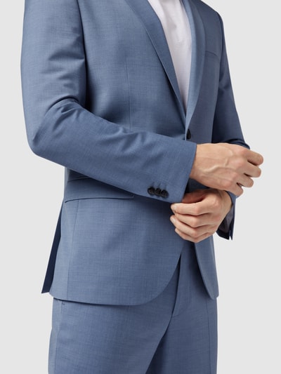 HUGO Extra Slim Fit Sakko aus Schurwoll-Mix Modell 'Arti' Bleu 3