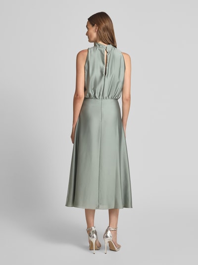 Swing Midikleid mit Nahtreißverschluss Lind 5