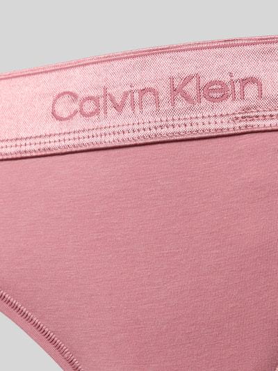 Calvin Klein Underwear String aus Baumwoll-Mix Rose 2