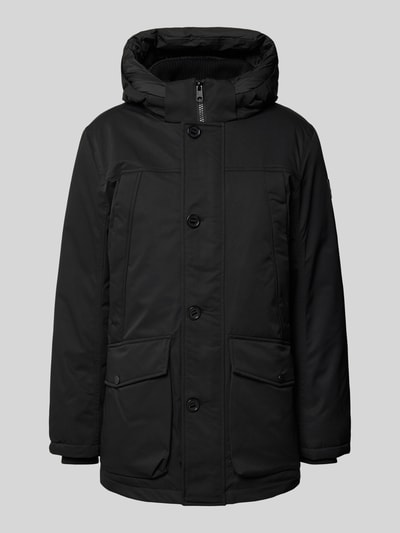 Tom Tailor Parka mit abnehmbarer Kapuze Black 1