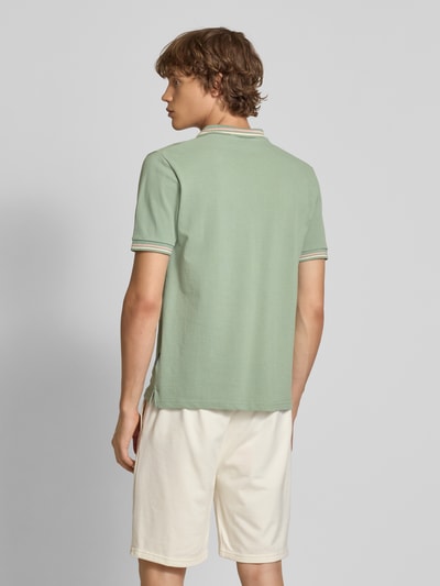 Ellesse Regular Fit Poloshirt mit Logo-Badge Modell 'ROOKS' Gruen 5