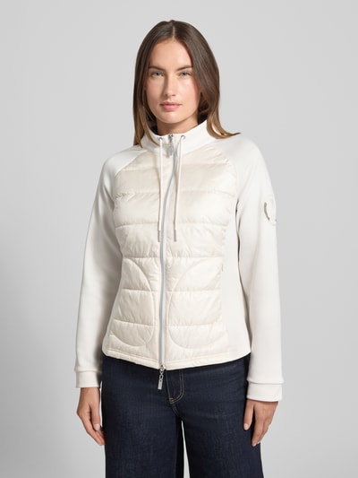 monari Gewatteerd jack met ritssluiting Ecru - 4