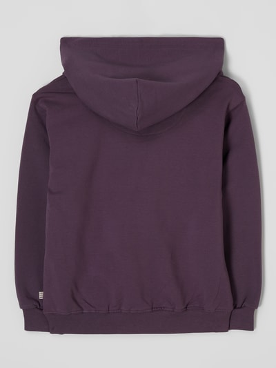 Basefield Hoodie mit Message-Stickerei  Lila 3