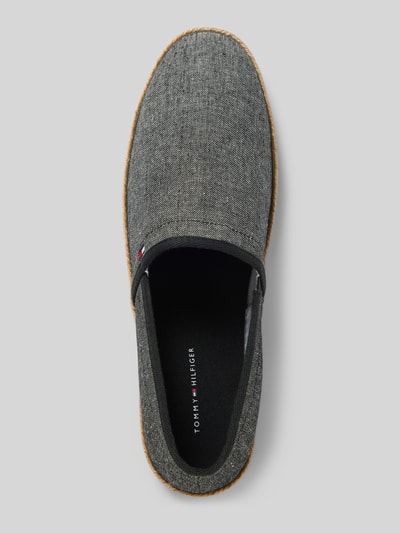 Tommy Hilfiger Espadrilles aus Chambray-Leinen Black 3