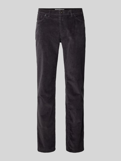 Brax Stoffen broek in 5-pocketmodel, model 'CADIZ' Antraciet - 2