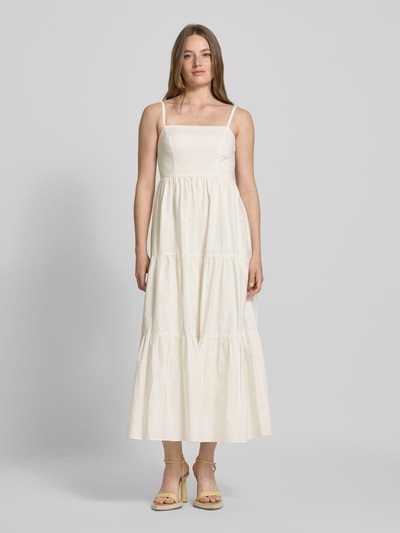 Jake*s Cocktail Cocktailjurk in laagjeslook Ecru - 4