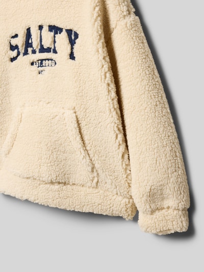 Roxy Regular Fit Hoodie aus Teddyfell Modell 'Back' Sand 2