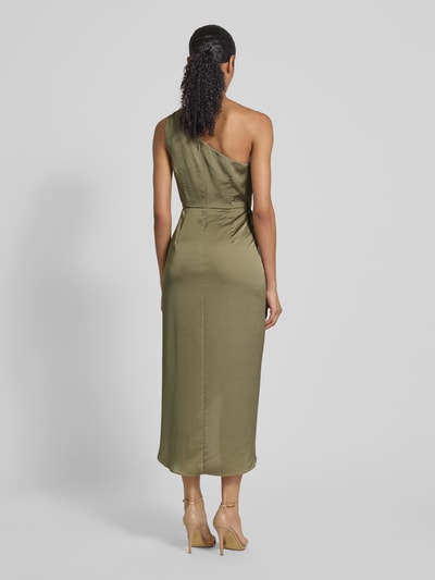 V by Vera Mont Cocktailjurk met one shoulder-band Lichtgroen - 5