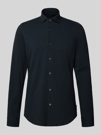 Marc O'Polo Shaped fit vrijetijdsoverhemd van puur katoen Marineblauw - 2
