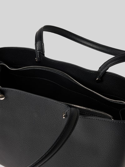 VALENTINO BAGS Torebka z detalem z logo model ‘PARKA’ Czarny 4