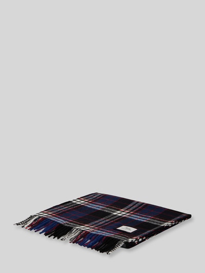 Tommy Hilfiger Schal aus reiner Wolle Black 4