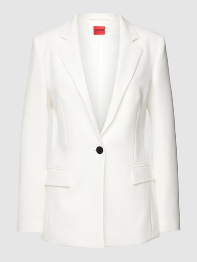 HUGO Blazer mit Pattentaschen Modell 'Atana' Offwhite 2