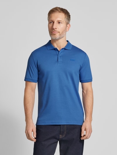 CK Calvin Klein Regular fit poloshirt met knoopsluiting Petrol - 4