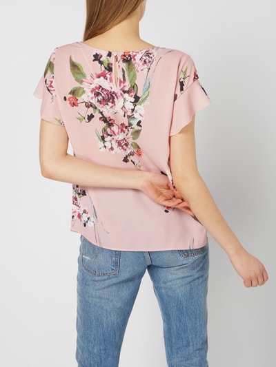 Vila Blusenshirt mit floralem Muster Rose 5