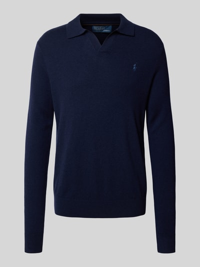 Polo Ralph Lauren Pullover van merinowol Marineblauw - 2
