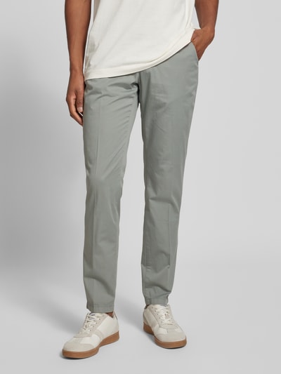 Baldessarini Chinosy o kroju slim fit w kant model ‘Jorck’ Limonkowy 4