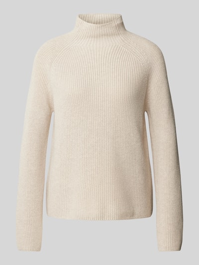 Marc O'Polo Strickpullover mit Rollkragen Sand 2