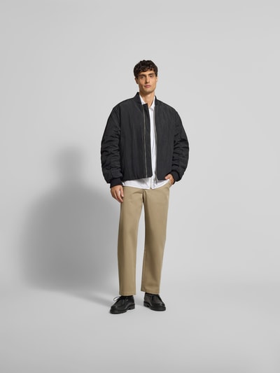 MAISON KITSUNÉ Stoffhose mit Gesäßtaschen Beige 1