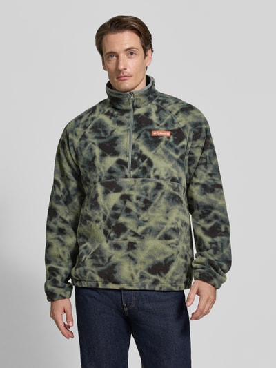 Columbia Fleecepullover mit Label-Details Modell 'Timber Crest™' Oliv 4