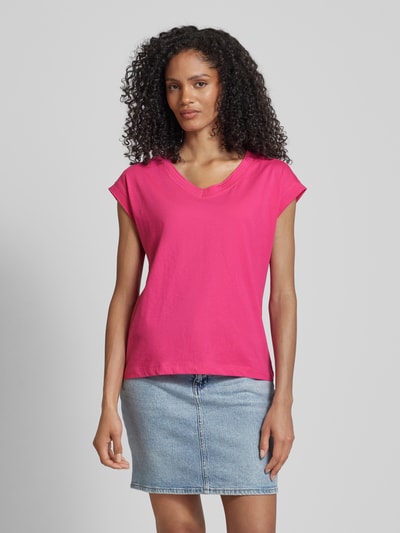 Esprit T-Shirt mit Kappärmeln Pink 4