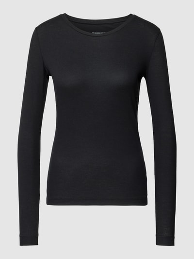 Armedangels Longsleeve mit Rundhalsausschnitt Modell 'Jaaleaa' Black 2