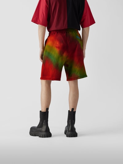 Dsquared2 Sweatshorts im Batik-Look Rot 5