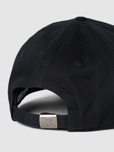 Carhartt Work In Progress Basecap aus reiner Baumwolle Modell 'MADISON' Black 3