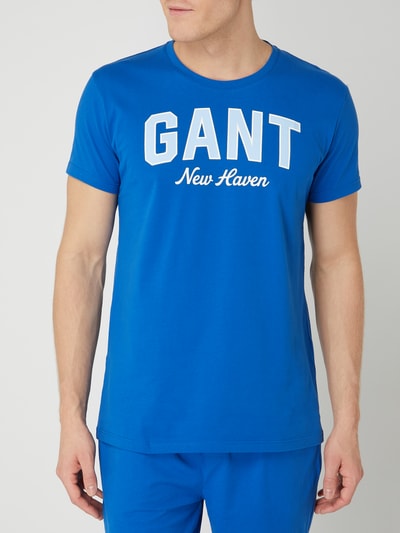 Gant T-Shirt mit Logo-Print  Royal 4