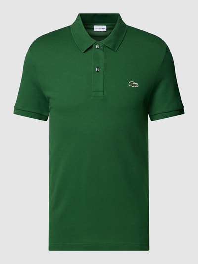 Lacoste Poloshirt met labelstitching Groen - 2