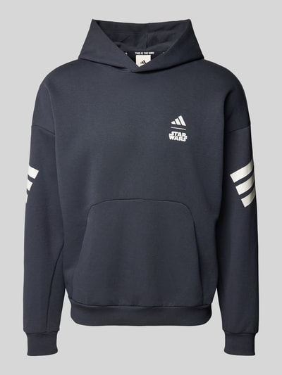 ADIDAS SPORTSWEAR Hoodie mit Logo-Print Anthrazit 1