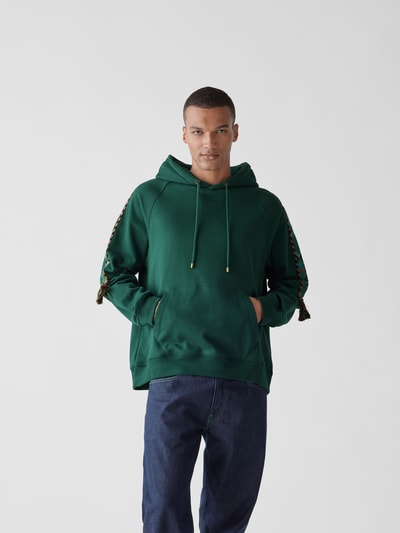 Etro Hoodie mit Zierbesatz Gruen 4