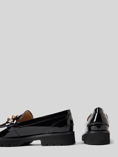 Högl Loafers aus Leder mit Applikation Black 2