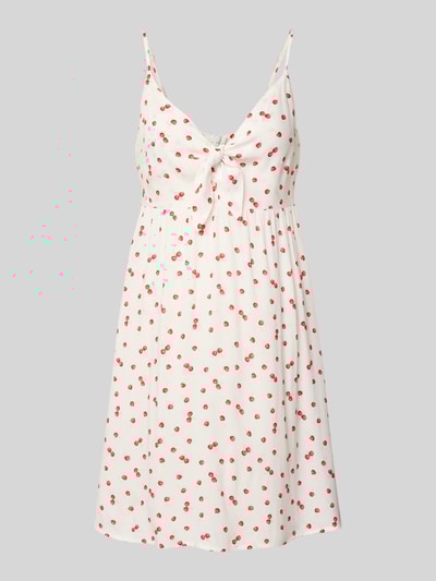 Only A-Linie Minikleid aus reiner Viskose Modell 'NOVA LIFE' Offwhite 2